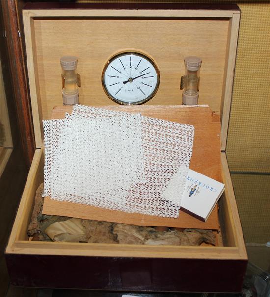 Humidor & cigars (opened)